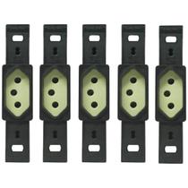 Kit 5 Conjunto 1 Tomada 2p+t 20a 250v Silentoque Pial Kit 5 Conjunto 1 Tomada 2p+t 20a 250v Silentoque Pial