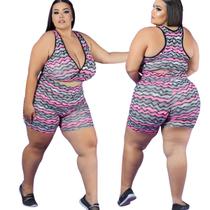 Kit 5 Conjuntos Feminino Plus Size Fitness Roupa Academia - BM Modas
