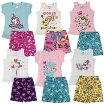 Kit 5 conjuntos feminino verão Kit 5 conjuntos feminino verão