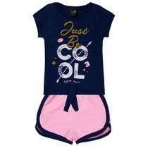 Kit 5 Conjuntos Infantil Menina Lote Roupas Verão Femininas