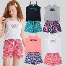 Kit 5 Conjuntos Juvenil Menina Roupa Infantil Juvenil Kit 5 Conjuntos Juvenil Menina Roupa Infantil Juvenil