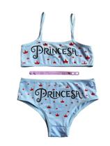 Kit 5 Conjuntos Lingerie Infantil Menina Moça Calcinha e Top Nadador de Algodão Kit 5 Conjuntos Lingerie Infantil Menina Moça Calcinha e Top Nadador de Algodão