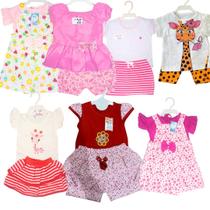 Kit 5 Conjuntos menina Bebê ,Infantil Bayby