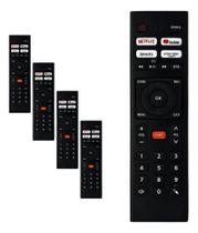 Kit 5 Controle Para TV HQ Smart HQS32NKH HQS43NKH HK320DF - Skylink