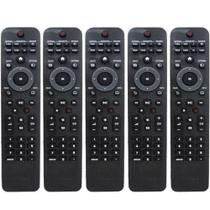 Kit 5 Controle Para Tv Televisão Philips Lcd 5604 7445