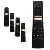 Kit 5 Controle Remoto Compatível Aiwa TV Smart TV-43-BL