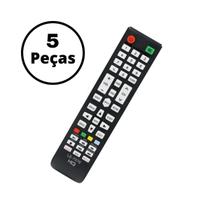 Kit 5 Controle Remoto Para TV HQ Smart Hk320df Hqs32nkh