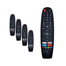 Kit 5 Controle Remoto Para TV Multilaser Smart Tl042 Tl045