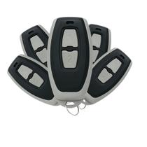 Kit 5 Controle Remoto Universal para Portão Automático e Alarme 433Mhz Modelo Chaveiro