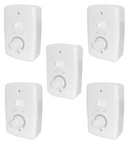 Kit 5 controle ventilador oscilante bivolt com caixa 2 rima Kit 5 controle ventilador oscilante bivolt com caixa 2 rima