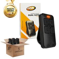 Kit 5 Controles Remoto Dual Gate Citrox Motor Código Linear