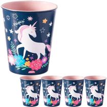 Kit 5 Copo Unicornio P/ Ovos de Pascoa Artesanal