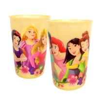 Kit 5 Copos 320ml Infantil Princesas Disney p/ Base de Ovo de Páscoa - Plasutil