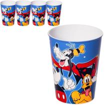 Kit 5 Copos Disney P/ Ovo de Pascoa Artesanal Mickey Azul