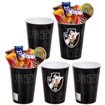 Kit 5 Copos do Vasco Lembrancinha Festa Infantil Decoração Sacolinha Surpresa Kit 5 Copos do Vasco Lembrancinha Festa Infantil Decoração Sacolinha Surpresa