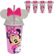 Kit 5 Copos Festa Infantil Aniversario Disney Minnie Rosa