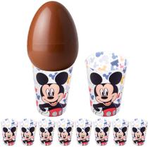 Kit 5 Copos Licenciados do Mickey para Ovo de Páscoa