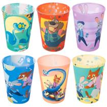 Kit 5 Copos P/ Doces Filme Zootopia Infantil Festa Aniversário