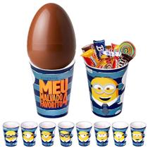 Kit 5 Copos para Ovo de Páscoa 320ml Minions meu Malvado Favorito Kit 5 Copos para Ovo de Páscoa 320ml Minions meu Malvado Favorito