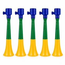 Kit 5 Cornetas Médias Torcedor Brasil Líder Kit 5 Cornetas Médias Torcedor Brasil Líder