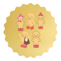 Kit 5 Cortadores Modulares Cachorrinhos Bobbie Goods