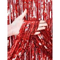 Kit 5 Cortinas Metalizada Fita Painel 2 Metros por 1M Festa Decoração Aniversário Painel Cenários