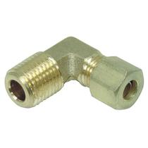 Kit 5 Cotovelos Emenda Tubo Nylon Mbb Macho 3/8 Npt X 1/4 Npt