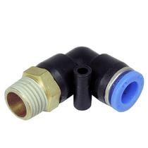 Kit 5 Cotovelos Engate Rápido Mercedes Plastico Macho Giratorio 8 Mm X 1/4 Bspt Kit 5 Cotovelos Engate Rápido Mercedes Plastico Macho Giratorio 8 Mm X 1/4 Bspt