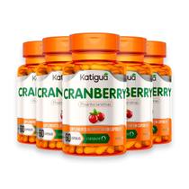 Kit 5 Cranberry Katiguá 60 Cápsulas Kit 5 Cranberry Katiguá 60 Cápsulas
