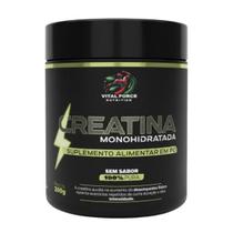Kit 5 Creatina 100% Pura Monohidratada Em Pó Pote 300g Vital Force Sabor:Sem Sabor Kit 5 Creatina 100% Pura Monohidratada Em Pó Pote 300g Vital Force Sabor:Sem Sabor