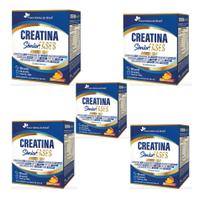 Kit 5 Creatina Sênior Fases + Associações Manga 5x20 sachês 200 gramas Flora Nativa Sabor:Manga Kit 5 Creatina Sênior Fases + Associações Manga 5x20 sachês 200 gramas Flora Nativa Sabor:Manga
