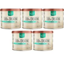 Kit 5 Creatine 100% Creatina Monohidratada Nutrify 300g