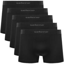 Kit 5 Cueca Infantil Selene Sem Costura Menino Confortável
