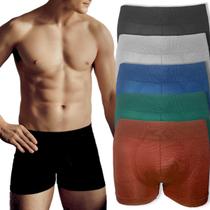 Kit 5 Cueca Masculina Boxer Respirável Box Original Rupee