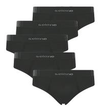 Kit 5 Cueca Microfibra Selene Masculina Slip sem costura Kit 5 Cueca Microfibra Selene Masculina Slip sem costura