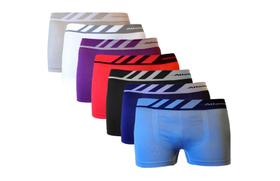 Kit 5 Cuecas boxer box sem costura microfibra Altomax masculino Cores Variadas com selo de qualidade