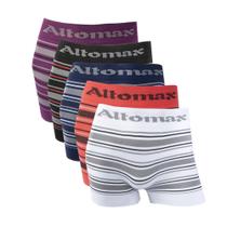 Kit 5 Cuecas Boxer Em Microfibra Adulto - MEN