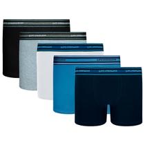 Kit 5 Cuecas Boxer Infantil Lupo Box Criança Algodão Menino Kit 5 Cuecas Boxer Infantil Lupo Box Criança Algodão Menino