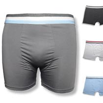 Kit 5 Cuecas Boxer Masculina Adulto Microfibra Box Premium