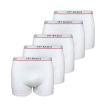 Kit 5 Cuecas Boxers Infantil Box Algodão Cotton Conforto