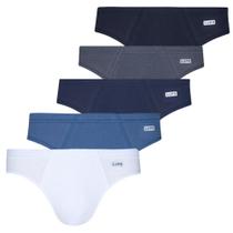 kit 5 Cuecas de Algodão, Tamanho M.