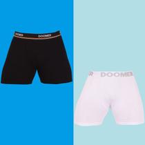 Kit 5 Cuecas Doomer Cotton Algodão Boxer Masculino Box