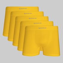 Kit 5 Cuecas Lupo Boxer Micromodal Sem Costura 00661