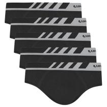 Kit 5 Cuecas Lupo Slip 691 Microfibra Sem costura Original Nfe Kit 5 Cuecas Lupo Slip 691 Microfibra Sem costura Original Nfe