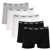 Kit 5 Cuecas Masculina Boxer PoloStar Cotton Algodão Sortido Kit 5 Cuecas Masculina Boxer PoloStar Cotton Algodão Sortido