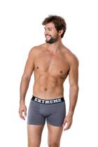 Kit 5 Cuecas Masculinas Box Microfibra Adulto Lisa Boxer Atacado Revenda
