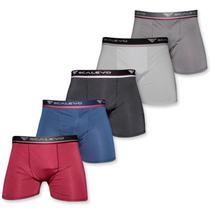 Kit 5 Cuecas Plus Size Boxer Box Microfibra Masculino Scalevo Kit 5 Cuecas Plus Size Boxer Box Microfibra Masculino Scalevo