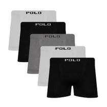 Kit 5 Cuecas Polostar Boxer Microfibra Confortável Adulto Sortido Kit 5 Cuecas Polostar Boxer Microfibra Confortável Adulto Sortido