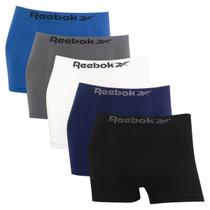 Kit 5 Cuecas Reebok Boxer Classic Microfibra Sortido Kit 5 Cuecas Reebok Boxer Classic Microfibra Sortido