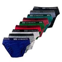 Kit 5 Cuecas Slip Adulto Microfibra Elastico Exposto P ao PLUS SIZE Tradicional Confortável